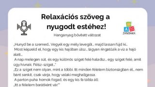 Félsz -szigete relaxációs szöveg